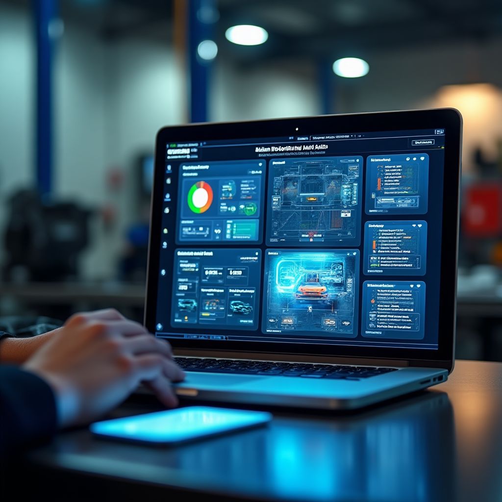 Digitalización de taller automotriz