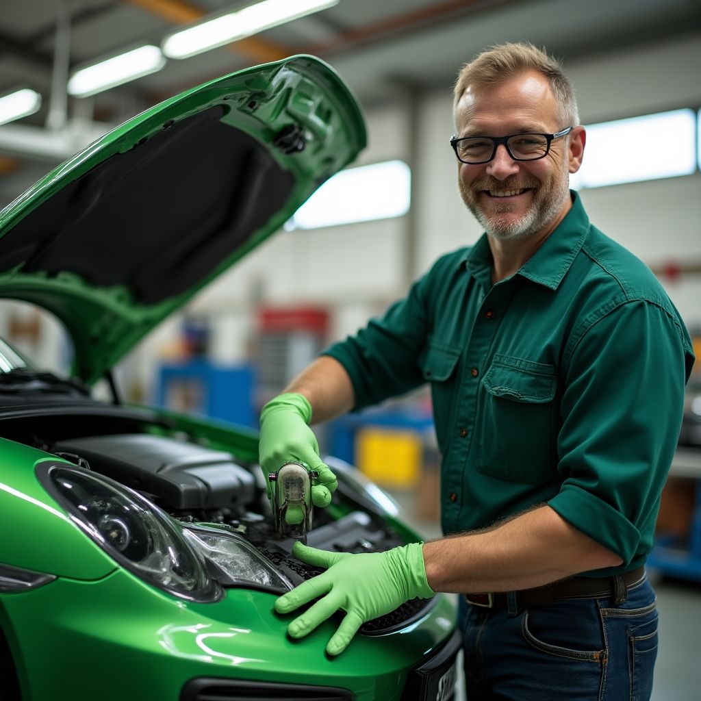 Prácticas sostenibles en talleres automotrices